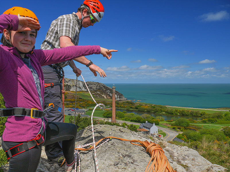 Abseiling 3