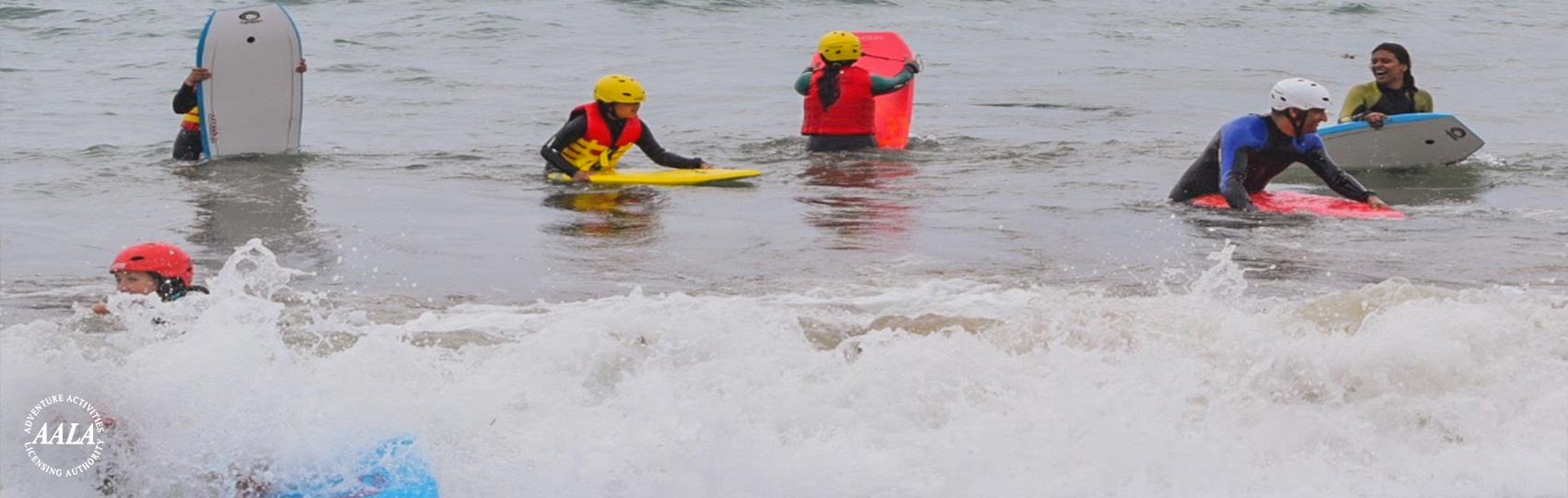 Body Boarding on Anglesey