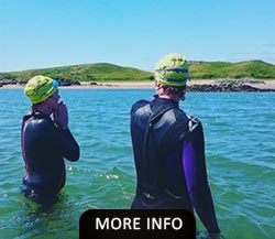 Two Women Wild Swimming